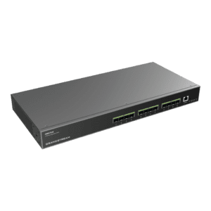 Grandstream Layer 3 Managed Network Switch, 12x SFP+, optional redundant PSU