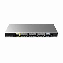 Grandstream Layer 3 Managed Network Switch, 24x SFP, 4x SFP+, 4x GbE combo, optional redundant PSU