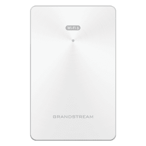 Grandstream Indoor Wi-Fi 6 AX1800 Access Point, 2×2:2 2.4G/5G, 1x GbE PoE, 2x GbE with PSE, 1x GbE, up to 100m coverage, up to 256 wireless clients