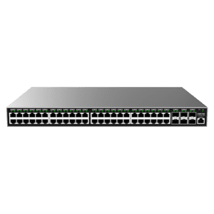 Grandstream Layer 2+ Managed Network Switch, 48x GbE RJ45, 6x SFP+, stackable, Internal PSU