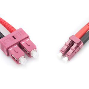 ProLink F/O JUMPER CORD ,SC -LC-M M DUPLEX – OM4 -10M